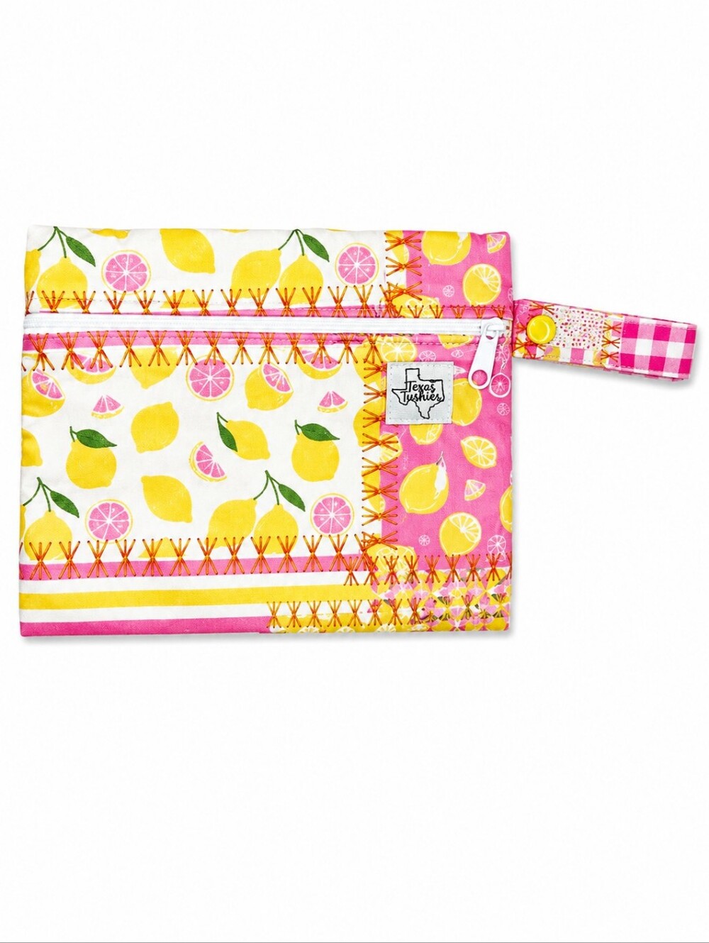 •Lemon Print Wet Bag